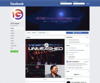 Onegospel.co.za(ONE Gospel) Screenshot