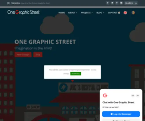 Onegraphicstreet.com(One Graphic Street) Screenshot