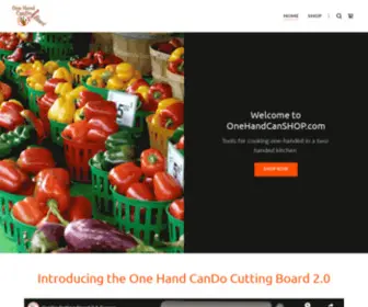 Onehandcanshop.com(One Handed Cooking Tools) Screenshot