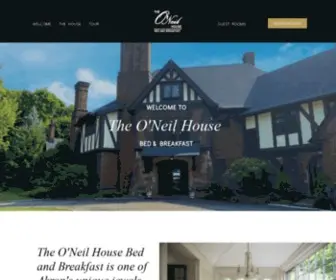 Oneilhouse.com(The O'Neil House) Screenshot