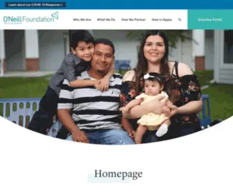 Oneill-Foundation.org(O'Neill Foundation) Screenshot