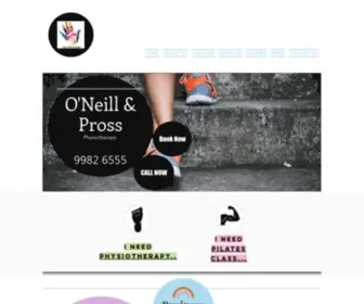 Oneillandpross.com(Physio in Dee Why (Northern Beaches )) Screenshot