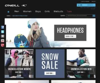 Oneilleshop.co.uk(O'NEILL Heren Nederland) Screenshot