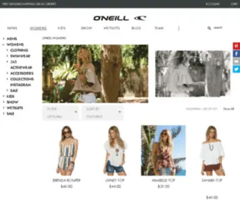 Oneillgirls.com(O'Neill Girls) Screenshot