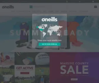 Oneills.com(O’Neills) Screenshot