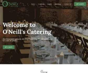 Oneillscatering.net(Neills Catering) Screenshot