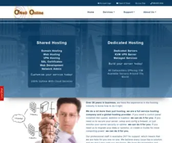 Oneilonline.com(Hosting Provider) Screenshot