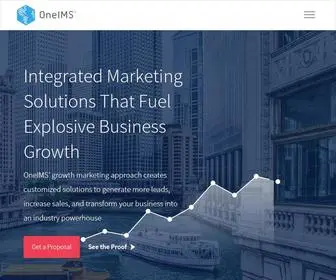 Oneims.com(Digital Agency (Free Website Analysis)) Screenshot