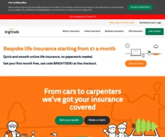 Oneinsurancesolution.co.uk(Brightside) Screenshot