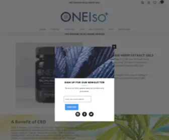 Oneisoplus.com(ONEIso) Screenshot