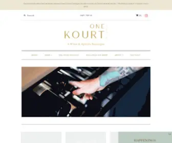 Onekourtwine.com(One Kourt Studio) Screenshot