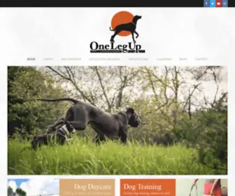 Onelegupcanineco.com(One Leg Up Canine Company) Screenshot