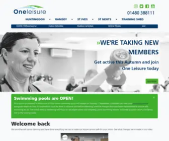 Oneleisure.net(OneLeisure Home) Screenshot