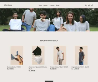 Oneless.co.in(One Less) Screenshot