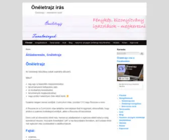 Oneletrajz-Iras.net(Álláskeresés) Screenshot