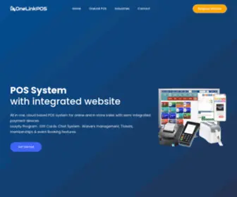 Onelinkpos.com(OneLink POS) Screenshot