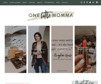 Onelittlemomma.com(Beauty) Screenshot