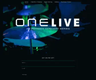 Onelivemusic.com(Onelivemusic) Screenshot