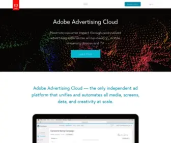 Oneload.com(Adobe has the only independent ad platform) Screenshot