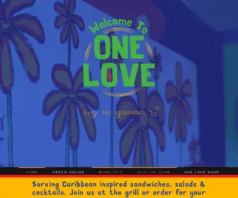 Onelovecateringwp.com(One Love Rum Kitchen) Screenshot