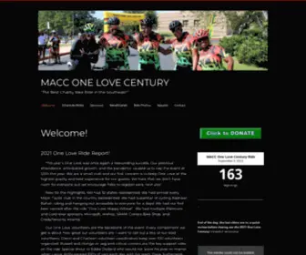 Onelovecentury.org(MACC ONE LOVE CENTURY) Screenshot