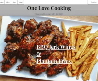 Onelovecooking.com(One Love Cooking) Screenshot