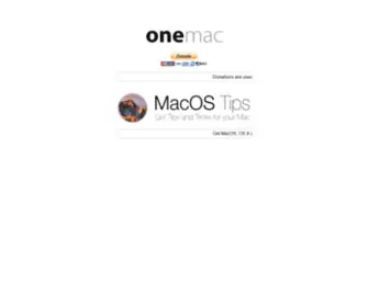 Onemac.net(Welcome) Screenshot