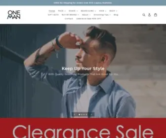 Oneman.co.nz(One Man) Screenshot