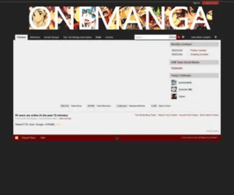 Onemangaforums.com(OneManga Forums) Screenshot