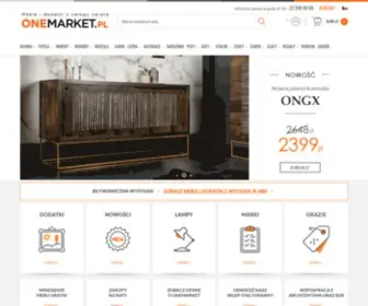 Onemarket.pl(Sklep meblowy) Screenshot