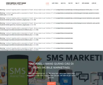 Onemediavn.com(Onegroup Việt Nam) Screenshot