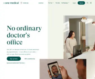 Onemedical.com(One Medical) Screenshot