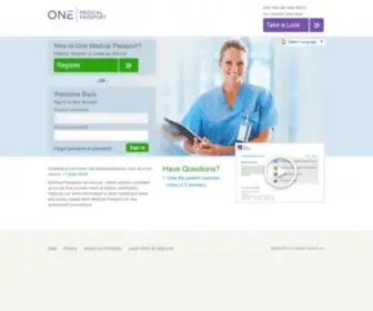 Onemedicalpassport.com(One Medical Passport) Screenshot