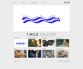 Onemilegallery.com(One Mile Gallery) Screenshot