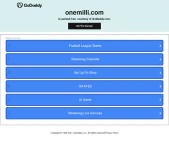 Onemilli.com(Onemilli) Screenshot