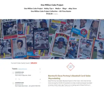 Onemillioncubs.com(One Million Cubs Project) Screenshot