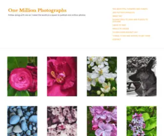 Onemillionphotographs.com(One Million Photographs) Screenshot