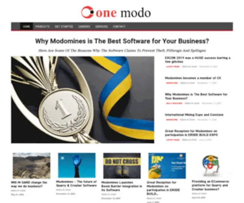 Onemodo.com(Onemodo Technologies) Screenshot