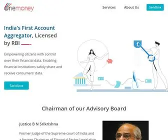 Onemoney.in(Onemoney Home) Screenshot