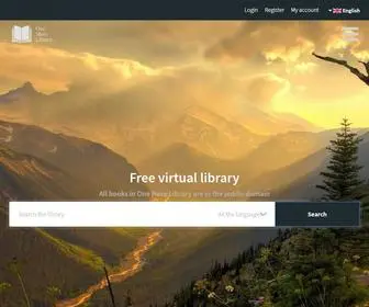 Onemorelibrary.com(One More Library) Screenshot