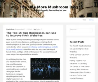 Onemoremushroom.com(One More Mushroom) Screenshot