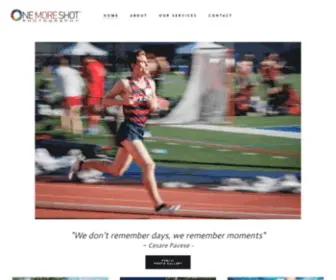 Onemoreshot.com(Photographic services include) Screenshot