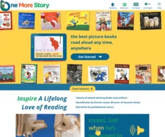 Onemorestory.com(Curated online library of the best read aloud picture books) Screenshot