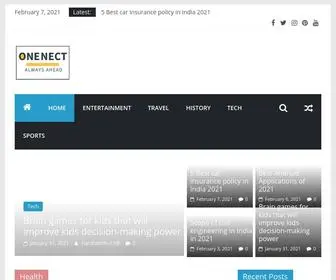 Onenect.com(Let the good news come everyday) Screenshot