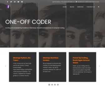 Oneoffcoder.com(One-Off Coder) Screenshot