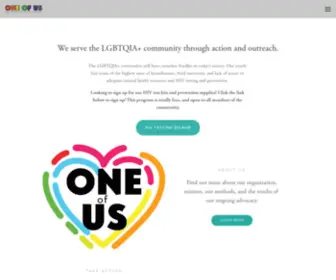 Oneofusnj.org(One of Us INC) Screenshot