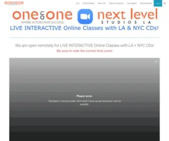 Oneononenyc.com(One on One NYC) Screenshot