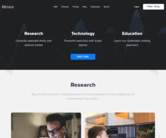 Oneoption.com(OneOption Home) Screenshot
