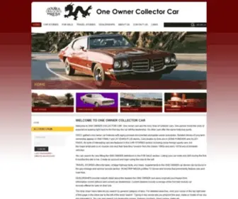 Oneownercollectorcar.com(One Owner Collector Car) Screenshot