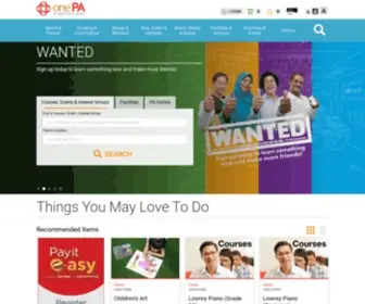 Onepa.sg(People's Association (PA)) Screenshot